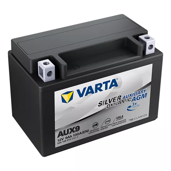 Аккумулятор Varta 12V 9AH 130A(EN) клемы 1 (150x87x106) AGM auxiliary AUX9 509106013G412