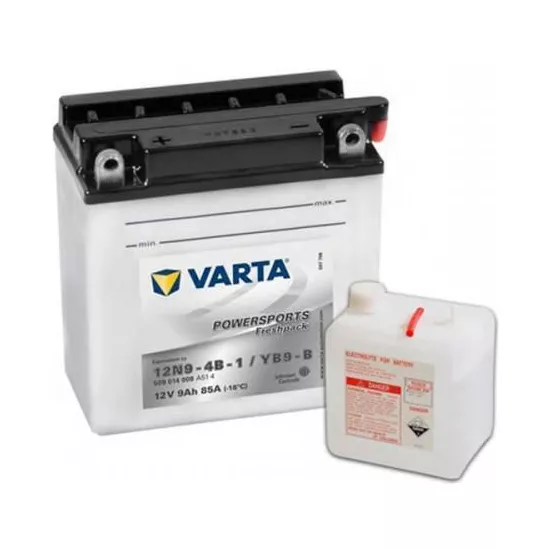 Аккумулятор Varta 12V 9AH 85A(EN) клемы 1 (136x76x134) 12N9-4B-1 (YB9-B) 509014009I314