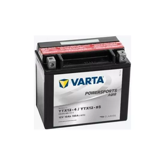 Acumulator auto Varta 12V 10AH 150A(EN) клемÑ? 1 (152x88x131) YTX12-BS AGM 510012015I314