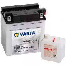 Аккумулятор Varta 12V 11AH 150A(EN) клемы 0 (136x91x146) YB10L-B2 (YB10L-B) 511013015I314 Аккумулятор Varta 12V 11AH 150A(EN) клемы 0 (136x91x146) YB10L-B2 (YB10L-B) 511013015I314