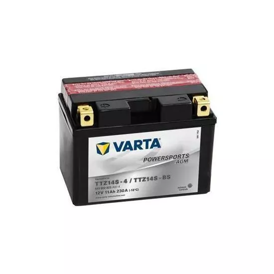 Аккумулятор Varta 12V 11AH 230A(EN) клемы 1 (150x87x110) TTZ14S-BS AGM 511902023I314