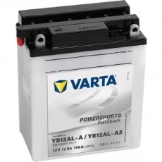 Аккумулятор Varta 12V 12AH 160A(EN) клемы 0 (136x82x161) YB12AL-A2 (YB12AL-A) 512013016I314 Аккумулятор Varta 12V 12AH 160A(EN) клемы 0 (136x82x161) YB12AL-A2 (YB12AL-A) 512013016I314