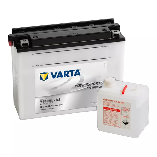 Аккумулятор Varta 12V 16AH 180A(EN) клемы 1 (205x72x164) YB16AL-A2 (CB16AL-A2) 516016018I314