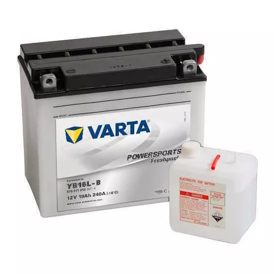 Acumulator auto Varta 12V 19AH 240A(EN) клемы 0 (176x101x156) YB16L-B (CB16L-B) 519011024I314