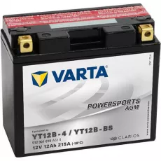 Acumulator auto Varta 12AH 215A(EN) клемы 1 (151x70x131) M6 018 AGM YT12B-BS 512901022I314 Acumulator auto Varta 12AH 215A(EN) клемы 1 (151x70x131) M6 018 AGM YT12B-BS 512901022I314