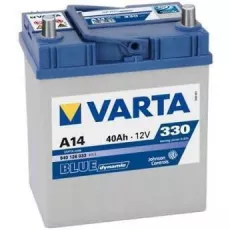 Аккумулятор Varta 40AH 330A(JIS) клемы 0 (187x127x227) S4 018 тонкая клема 5401260333132 Аккумулятор Varta 40AH 330A(JIS) клемы 0 (187x127x227) S4 018 тонкая клема 5401260333132