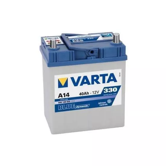 Acumulator auto Varta 40AH 330A(JIS) клемы 0 (187x127x227) S4 018 тонкая клема 5401260333132