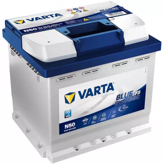 Аккумулятор Varta 50AH 550A(EN) клемы 0 (207x175x190) EFB 550500055D842