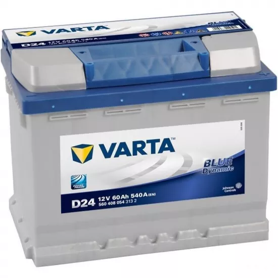 Аккумулятор Varta 60AH 540A(EN) клемы 0 (242x175x190) S4 005 5604080543132
