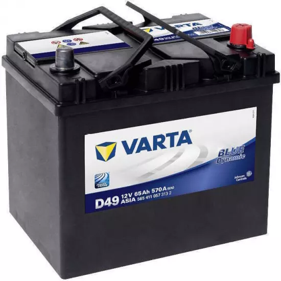 Acumulator auto Varta 65AH 570A(JIS) клемы 0 (232x173x225) S4 024 5654110573132
