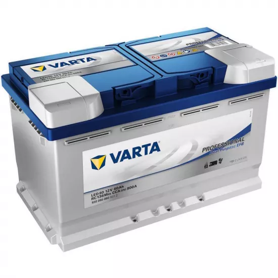 Acumulator auto Varta 80AH 800A(EN) клемы 0 (315x175x190) S4 E11 EFB (Prof DP) 930080080B912