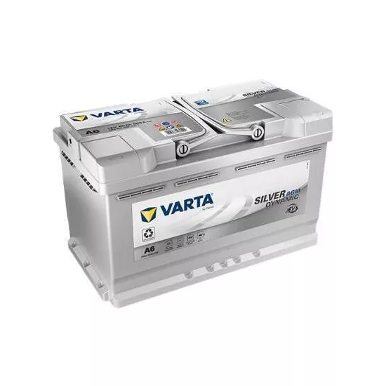 Acumulator auto Varta 80AH 800A(EN) клемы 0 (315x175x190) S5A110 AGM 580901080J382
