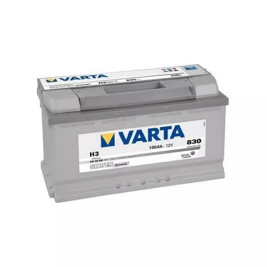 Аккумулятор Varta 100AH 830A(EN) клемы 0 (353x175x190) S5 013 6004020833162