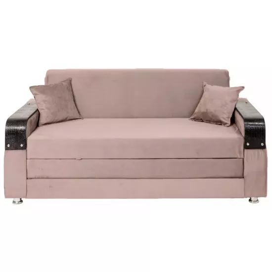 Canapea dreaptă CAM G3 (140), Tenerife 24 Roz