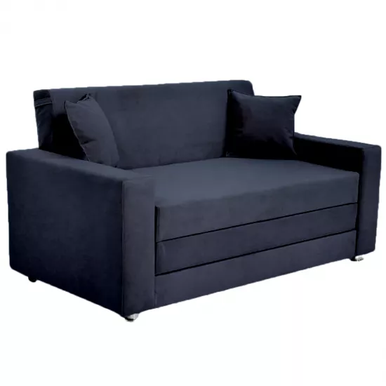 Диван прямой CAM G3 (120) подлокотники прямые обычные, Tenerife 79 Серо-синий