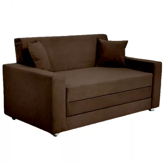 Диван прямой CAM G3 (160) подлокотники прямые обычные, Tenerife 11 Коричневый