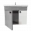 Dulap cu lavoar Mashtab Lerida (Sava) 60 cm, Gray/White