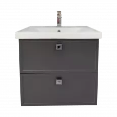 Dulap cu lavoar Mashtab Alicante (Sava) 80cm,, Antracit (11868)