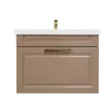 Шкаф под умывальник Mashtab Marbela (Sava) 80 cm, подвесной, Beige (11870)