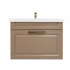 Dulap cu lavoar Mashtab Marbela (Sava) 80 cm, Beige Dulap cu lavoar Mashtab Marbela (Sava) 80 cm, Beige