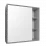 Dulap-oglindă pentru baie Mashtab Lerida (70 cm), Gray