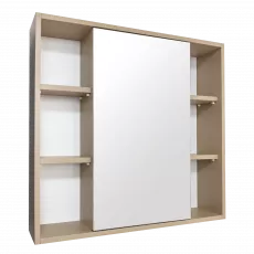 Dulap-oglindă pentru baie Mashtab Marbela (80 cm), Beige Dulap-oglindă pentru baie Mashtab Marbela (80 cm), Beige