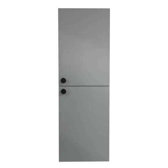 Penal Mashtab Lerida (40 cm) cu 2 usi, Gray