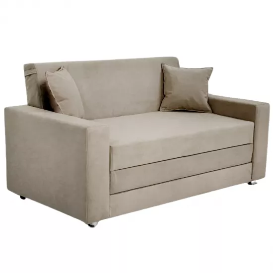 Диван прямой CAM G3 (140) подлокотники прямые обычные, Tenerife 46 Бежевый