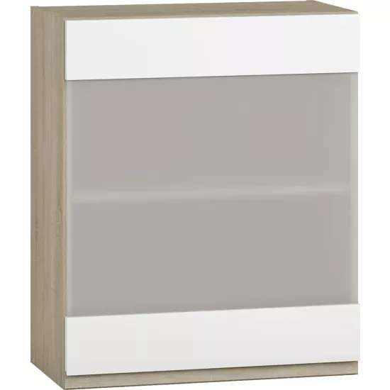 Modul superior Magnus Jetta Nr 5, 60/72, Pal, Alb/Sonoma