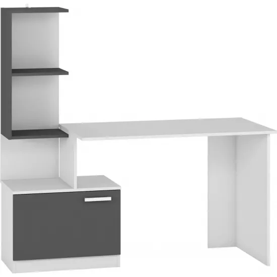 Стол письменный Magnus Table 1, 143x60 см, Grafit/White