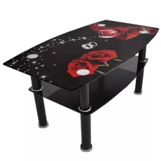 Стол кофейный Magnus CT 114, Black/Print