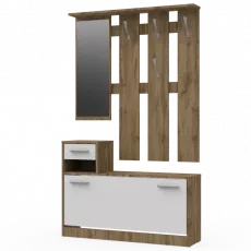 Antreu Magnus Billie (100 cm), Sonoma/White Antreu Magnus Billie (100 cm), Sonoma/White