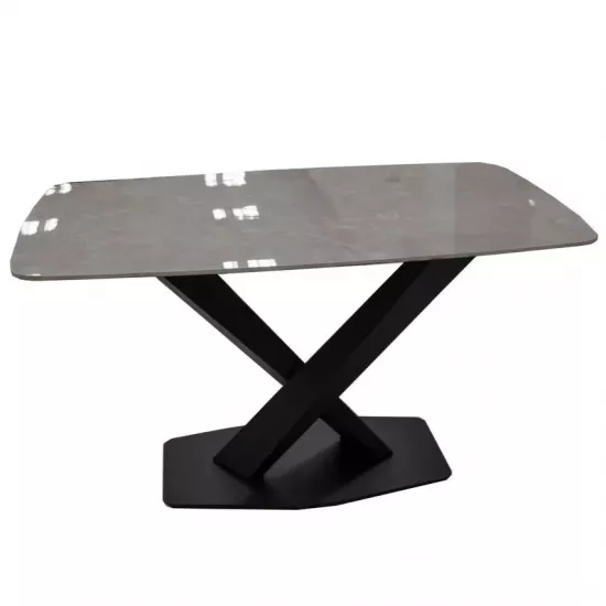 Masă pentru bucătărie Magnus DT 2138, 130x79 cm, Gray