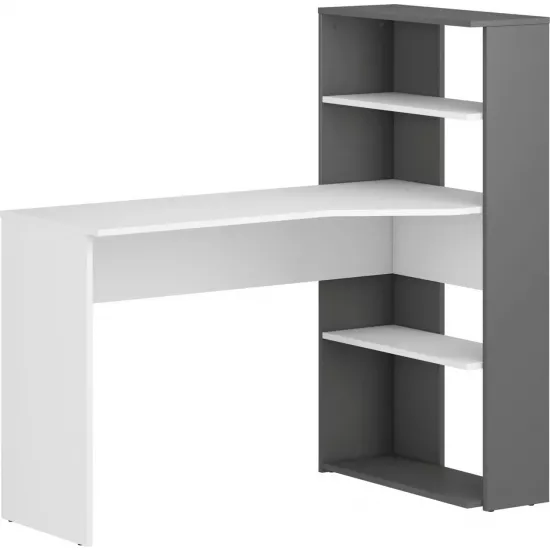 Masa de birou Magnus Teddy, 120x64 cm, White/Grafit