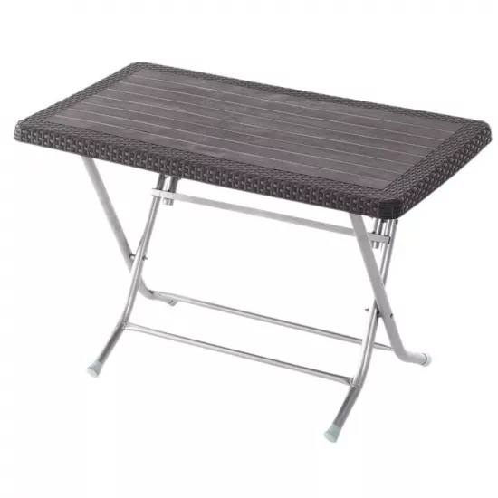 Стол садовый Magnus Rattan складной, Коричневый