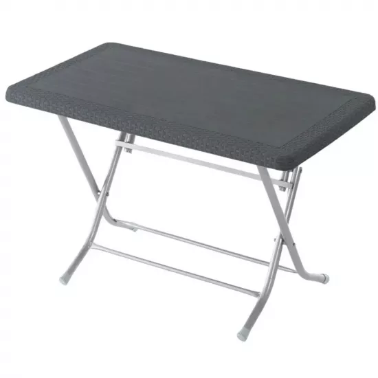 Стол садовый Magnus Rattan складной, Серый