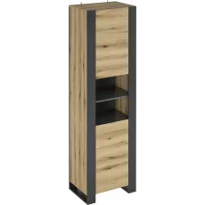Dulap Magnus Combo CO7 (59,6 cm), Grafit/Stejar Dulap Magnus Combo CO7 (59,6 cm), Grafit/Stejar