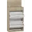 Tumbă pentru încălțăminte Magnus Sydney (60 cm), sonoma/alb