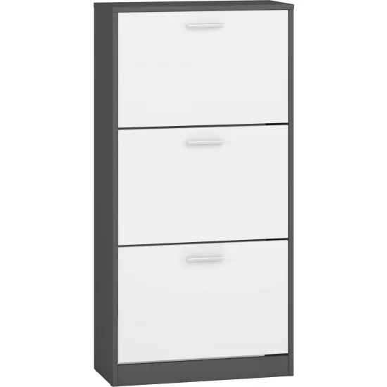 Tumbă pentru încălțăminte Magnus Brisbane (60 cm), grafit/alb
