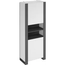 Dulap Magnus Combo CO7 (59,6 cm), grafit/alb Dulap Magnus Combo CO7 (59,6 cm), grafit/alb