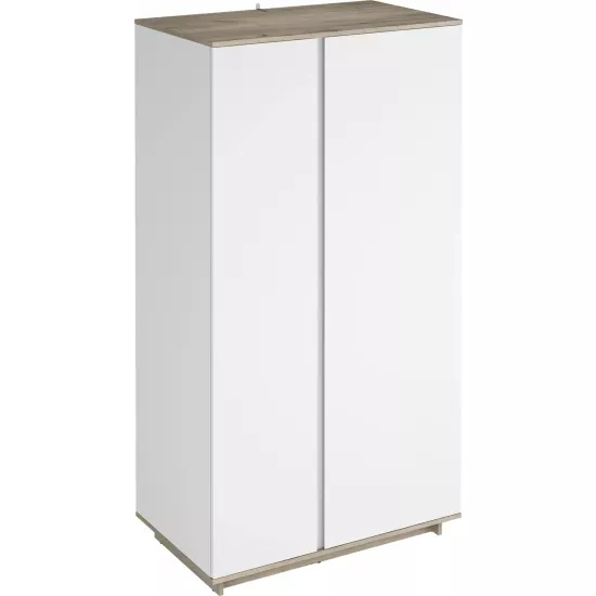 Шкаф Magnus Concept CT24 (100x60x200 см), дуб крафт серый/белый