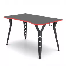 Masa de birou Magnus Tuyan Gamer, Black / Red Masa de birou Magnus Tuyan Gamer, Black / Red