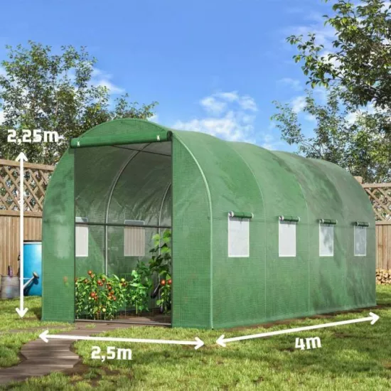 Тепличная плёнка Tehno MS 4x2.5x2.25m / Ø26mm / 2 uși