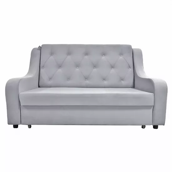 Canapea dreaptă CAM N7+ (170x100) cotiere fara lemn, Tenerife 68 Gri deschis