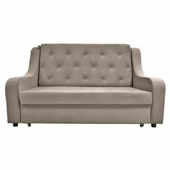 Диван прямой CAM N7+ (220x100) без деревянных подлокотников, Tenerife 6 Бежевый