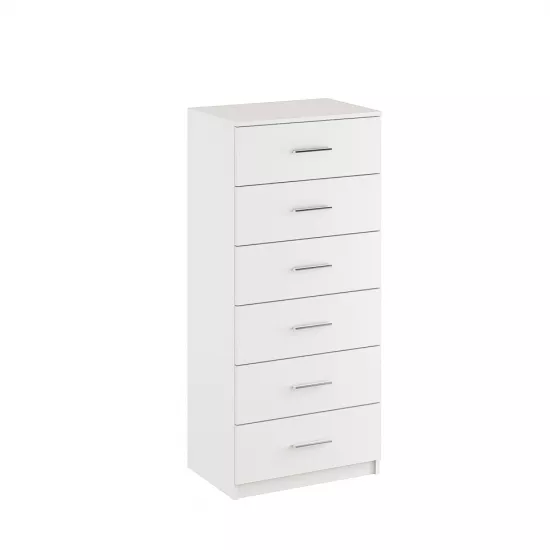 Comodă Kompanit Комод-6 (60 cm), White