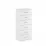 Comodă Kompanit Комод-6 (60 cm), White