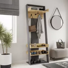 Antreu Kompanit Злата 1 (70 cm), Antracit / Stejar auriu Antreu Kompanit Злата 1 (70 cm), Antracit / Stejar auriu