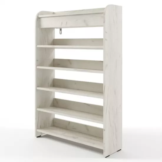 Обувница ML-Mobila МЛ-15 (80 см), Крафт белый