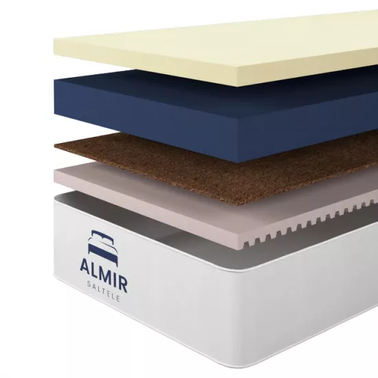 Saltea Almir Memory 7 Zone, 90x190x22 cm
